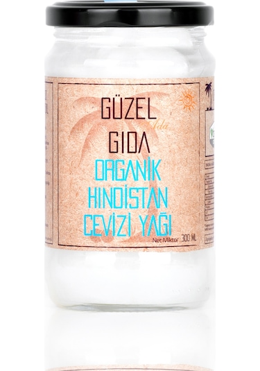 Güzel Ada Gıda Organik Hindistan Cevizi Yağı 300 ML