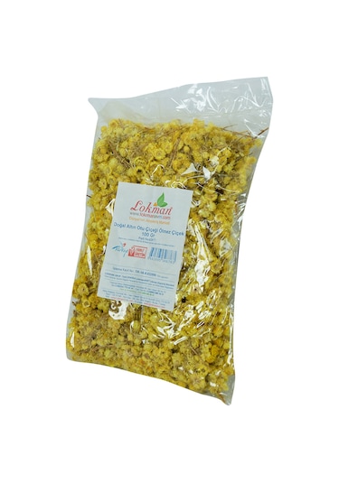 Lokman Avm Altın Otu Çiçeği Ölmez Çiçek Doğal Paket 100 G