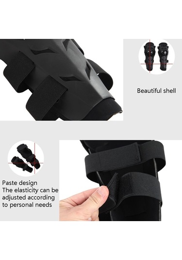 Sones Sulaite Doğa Sporları Koruyucu Dişli Motokros Binme Motor Sporları Dirsek Diz Pedleri Siyah