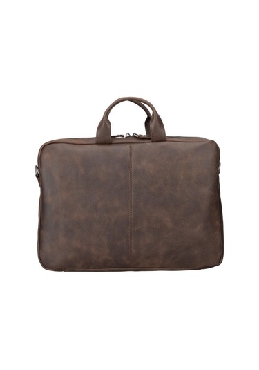 Soriel Leather Business Briefcase / Laptop Case 16" Çok Renkli
