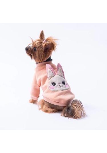 Pawstar Pembe Dublin Hopper Polarlı Küçük Irk Köpek Sweatshirtü