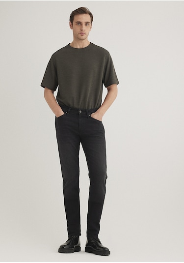 Mavi 0042218775 Jake Comfort Erkek Jean Pantolon Koyu Gri