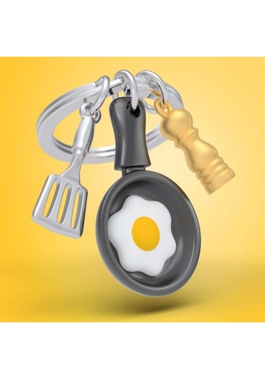 Metalmorphose Breakfastlove Kahvaltı Anahtarlık
