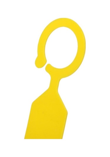 Trendooze Homyl 100 Adet Pp Sera Etiketi Sarı Bitki Bahçe Daire