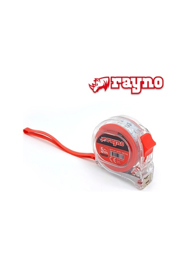 Rayno Şeffaf Şerit Metre 5m X 19mm - 11511 5 M