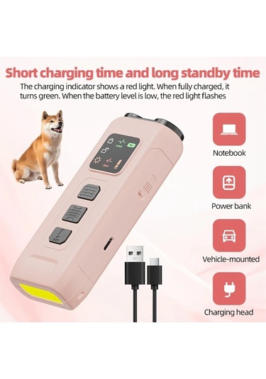 Willowhaven Army Green Ses Dalgası Teknolojili El Tipi Köpek Eğitim Cihazı Havlama Önleyici