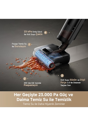 Dreame H15 Mix Islak Ve Kuru Süpürge