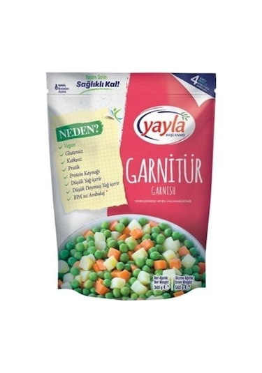 Yayla 560 Gr Haşlanmış Garnitür