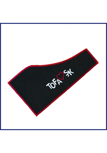 Tofaş Şahin Doğan Kartal Nakışlı Oto Halı Paspas Seti & Alçak Torpido Kaplama Halısı & Sehpa Örtüsü Siyah