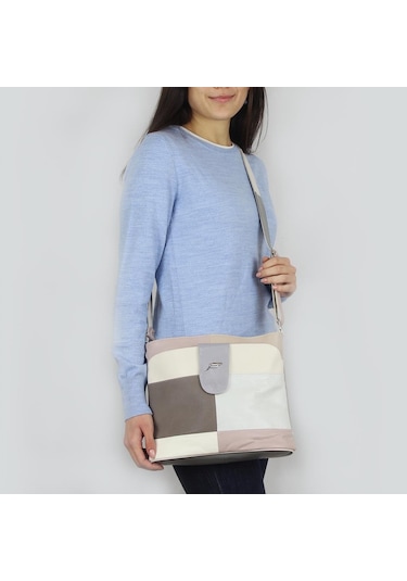 Bavyera Crossbody Hakiki Deri Çapraz Postacı Çanta 29x25 cm