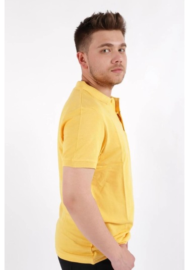 Cazador Erkek T-shirt Polo Yaka Pike 4613 Sarı Sarı