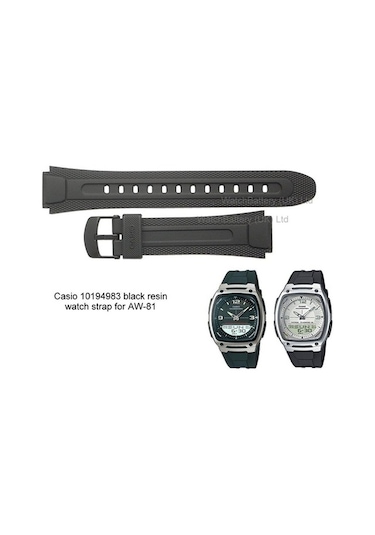 Casio Aw-81 -164W Plastik Saat Kordonu Kayışı Feza Marka