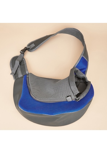 Cbtx Evcil Hayvan Çantası Genişletilmiş Omuz Askısı Nefes Alabilen Messenger Kedi Çantası, Boyut: Küçük Mavi