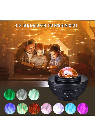 Maiyame Renkli Yıldız Gökyüzü Projektörü: Çocuk Odaları Ve Özel Günler İçin Mükemmel Dekorasyon