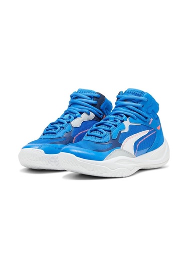 Puma Playmaker Pro Mid Mavi Basketbol Ayakkabısı 37833008 Mavi