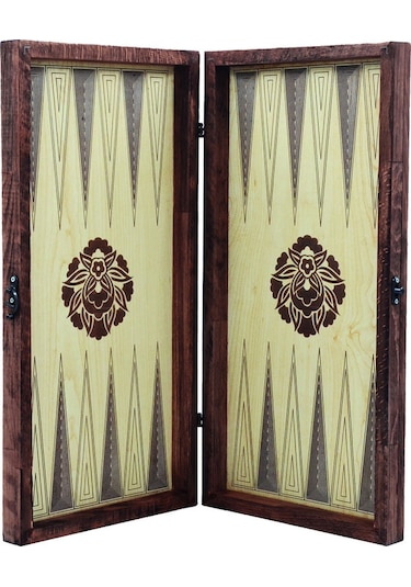 Simya Selçuklu Tavla (Akça Kaplama)