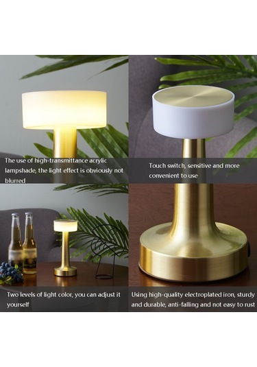 Ht-td1w124 Otel Restoran Masa Lambası For Eu Plug Diğer Diğer