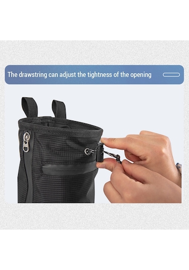 Luckstone-bouldering Halter İçin Fırçalı Magnezyum Tozu Saklama-yeşil Çok Renkli