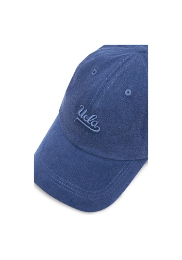 Ucla Fortuno Mavi Baseball Cap Nakışlı - Unisex Şapka Mavi