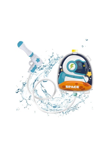 Sırt Çantalı Sırta Takılabilen Pompalı Su Tabancası 2000ml Kapasite - Mavi