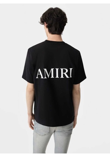 Ma Core Logo Loose Fit T-shirt Siyah