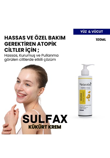 Sülfax Kükürt Vücut Kremi 100ml