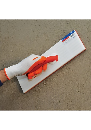 Dekor 077 Tirfil Mala Kısa 150x225 Paslanmaz Çelik Ahşap Saplı Sıva Ve Alçı Uygulama Malası