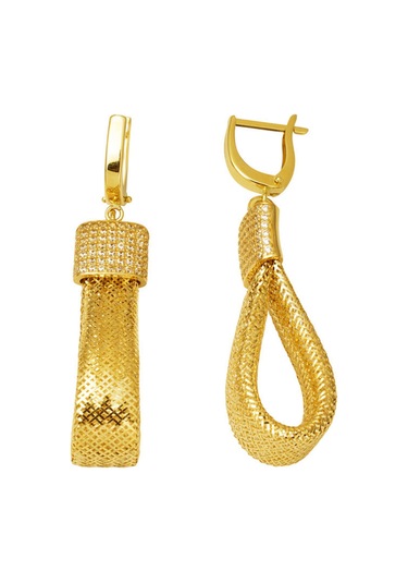 Bilezikci İtaly Koleksiyonu 14 Ayar Altın Küpe Sarı Altın