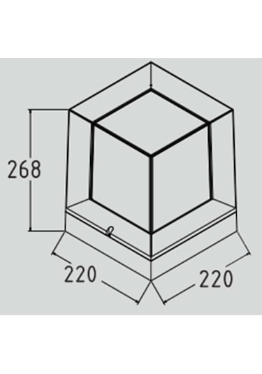 Horoz 400-010-129 Prizma Siyah 40W Bahçe Aydınlatması