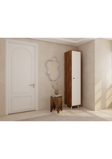 Volta Çok Amaçlı Banyo/kiler Dolabı Amalfi Beyaz Renk Beyaz