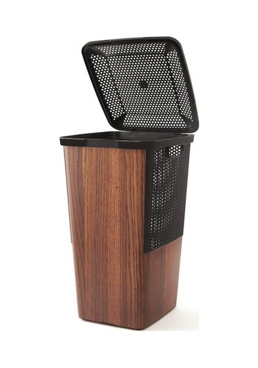 Qutu Çamaşır Sepeti - Siyah - 55 Lt Siyah