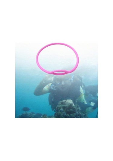 Ganzhoushop Tüplü Suntek Regülatörü Kolye Dalış Ahtapot 18cm-pembe Aksesuar