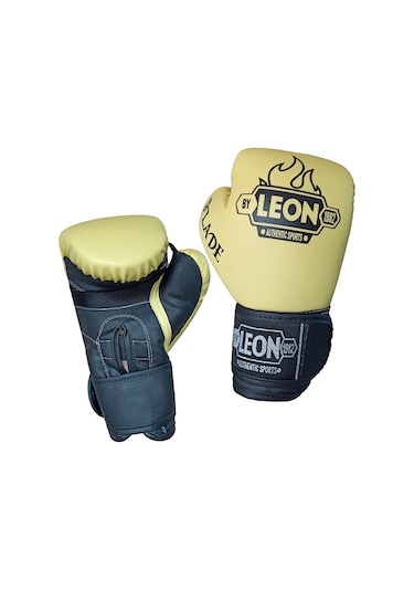 Aksaspor Leon Blade Training Boks, Kick Boks Ve Muay Thai Eldiveni Sarı