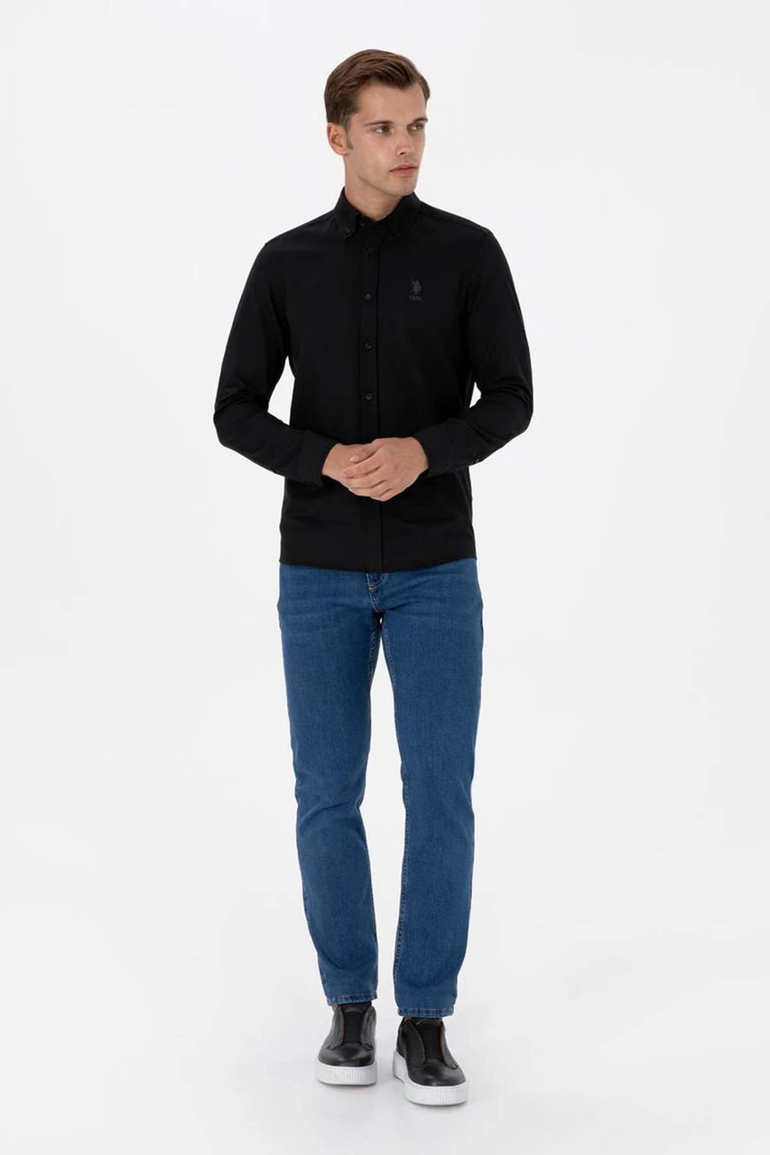 U.s. Polo Assn. Nova025k Siyah Erkek Gömlek 2225592 Siyah