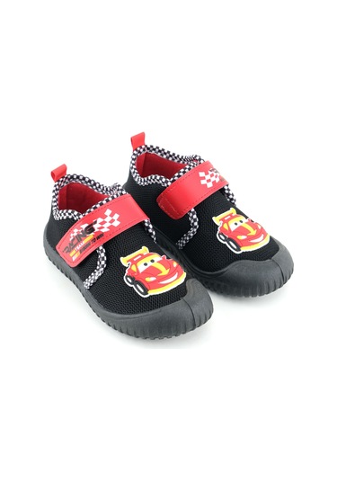 Gezer Yazlık Erkek Çocuk Rahat Taban Cırt Cırtlı Ayarlanabilir Keten Ev Okul Kreş Günlük Ayakkabı Siyah