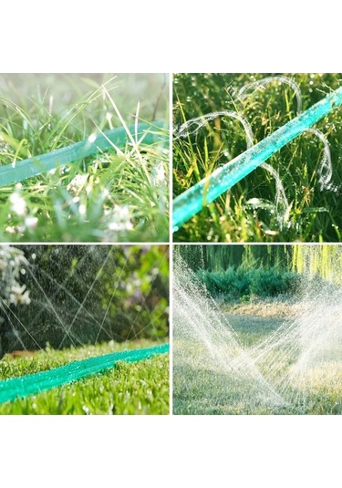 Dancemonkey 4.5m Dinosaurs Sprinkler Soaker Hortum Yağmurlama Seti Bahçe Çim Sulama Sistemi İçin