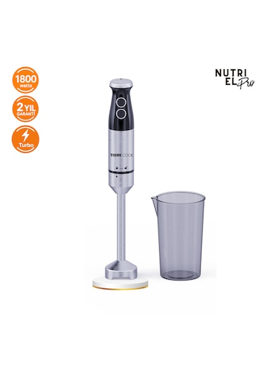 Tigrecook TG-2080B 1800 W Turbo Çubuk El Blenderi