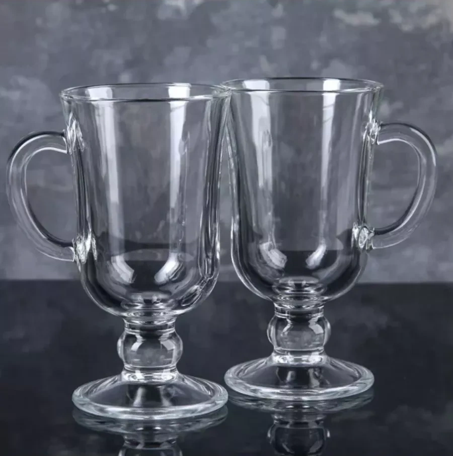 Tocka Posudy Kavanoz, Cam Bardakları Seti, 2'li 202970901 Beyaz