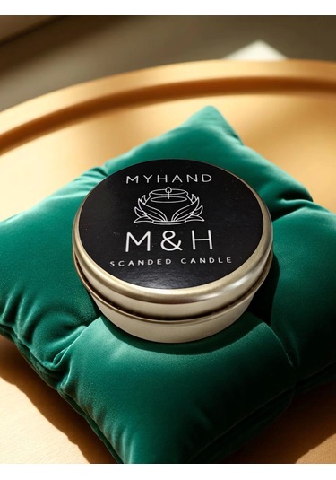 Myhand Soyawax Gold Teneke İnfinity Esans Kokulu Mum 60 Gr Altın