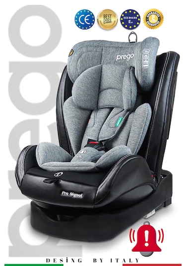 Prego Profix Pro Signal 360  Derece Dönebilen Isofixli 0-36 KG Oto Koltuğu