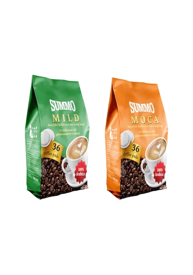 Summo Senseo 1 Adet Moca ve 1 Adet Mild 72'li Avantaj Paketi