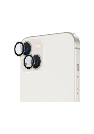 Apple Uyumlu iPhone 14 +uyumlu Kamera Ve Lens Koruyucu Şeffaf