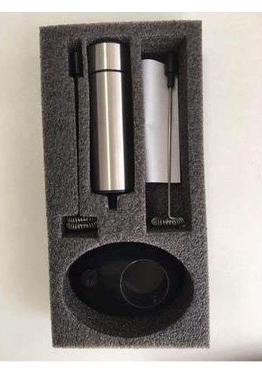 Yasammerkezi Elektrikli Süt Köpürtücü 2 Çırpma El Süt Köpürtücü Mutfak Mikseri Cappuccino Kahve Yumurta Çırp Ahşap