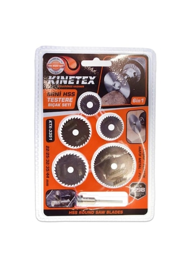 Gravür Makinası 6 Parça Mini Testere Seti Gravür Uç Set