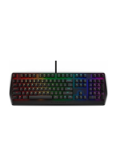 Dell Alienware AW410K Cherry Mx Kahverengi Switch Kablolu İngilizce RGB Mekanik Klavye