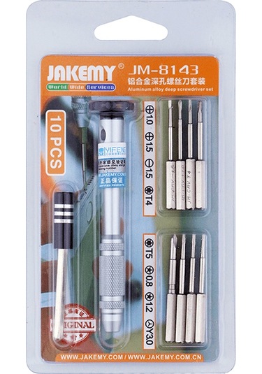 Jakemy Jm8143 Tornavida Seti 10 Parça