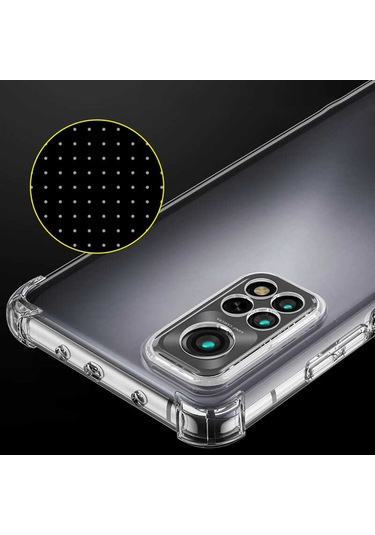 Zore Mi 12t Kılıf Msra Kamera Korumalı Nitro Anti Shock Silikon - Renksiz Renksiz
