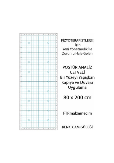 Postür Analiz Cetveli Cam Göbeği