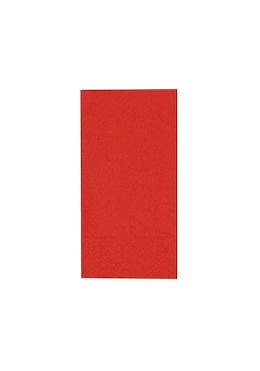 Kırmızı Peçete 33 X 33 Garson Katlama 100 Adet