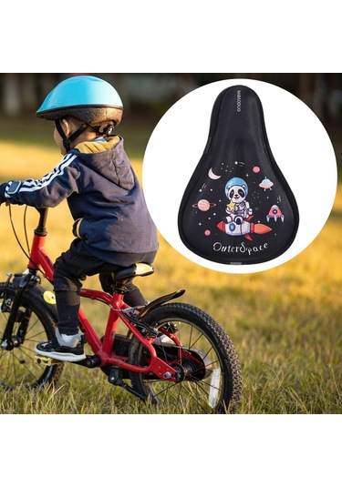 Suntek Çocuk Bisiklet Koltuk Minderi Kılıfı Erkek Kız Siyah